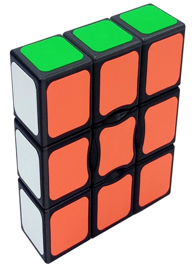 TANCH 1X3X3 Special Speed Cube Magic Speed Cube Puzzle for Beginners Black - Image 2